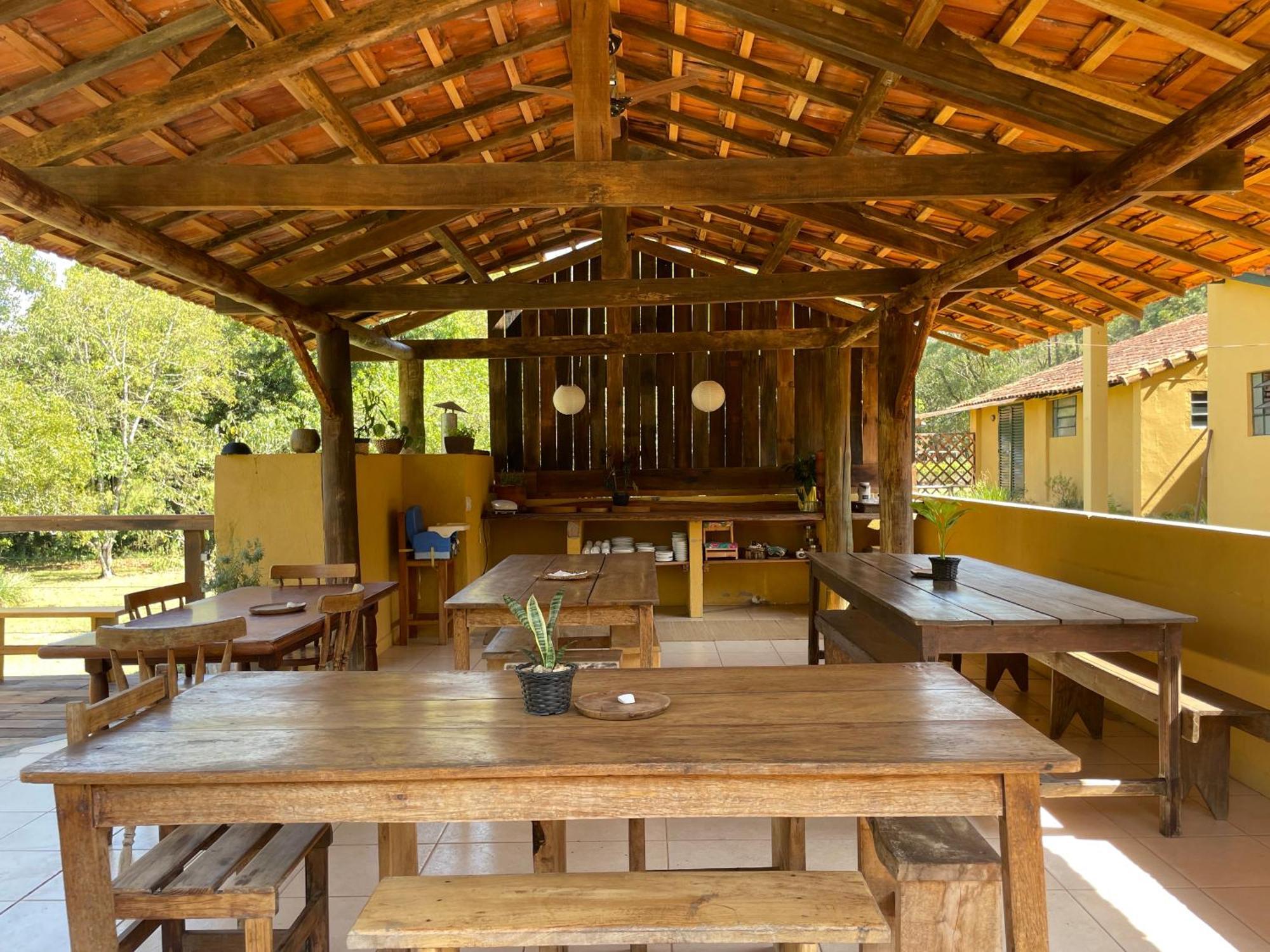 Hospedagem Fazenda Nova América Brotas Extérieur photo